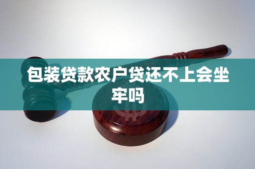 包装贷款农户贷还不上会坐牢吗