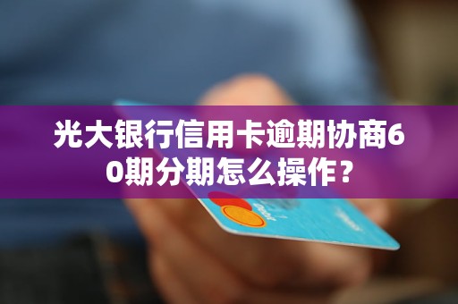 光大銀行信用卡逾期協(xié)商60期分期怎么操作？