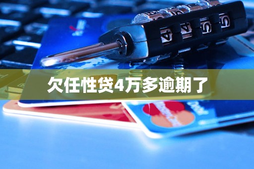 欠任性贷4万多逾期了