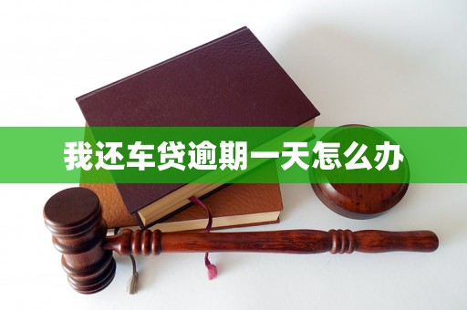 我还车贷逾期一天怎么办