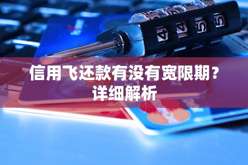 信用飞还款有没有宽限期？详细解析
