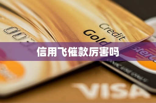 信用飞催款厉害吗