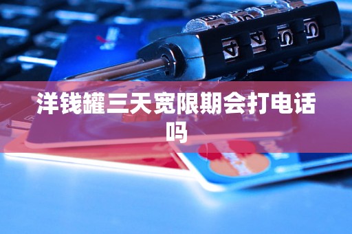 洋钱罐三天宽限期会打电话吗