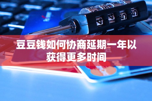 豆豆钱如何协商延期一年以获得更多时间