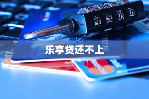 乐享贷还不上
