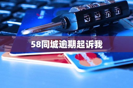 58同城逾期起诉我
