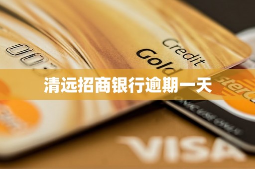 清远招商银行逾期一天