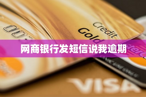 网商银行发短信说我逾期 网商银行发短信说我逾期