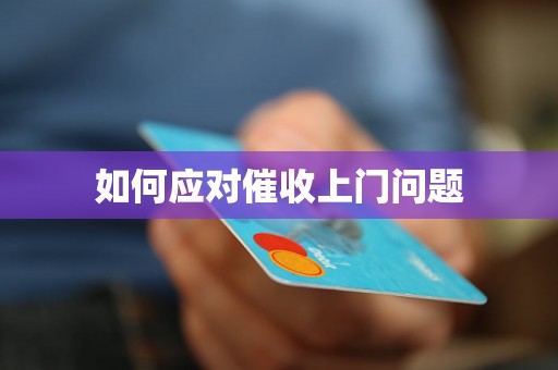 如何应对催收上门问题
