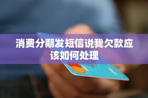 消费分期发短信说我欠款应该如何处理 消费分期发短信说我欠款应该如何处理