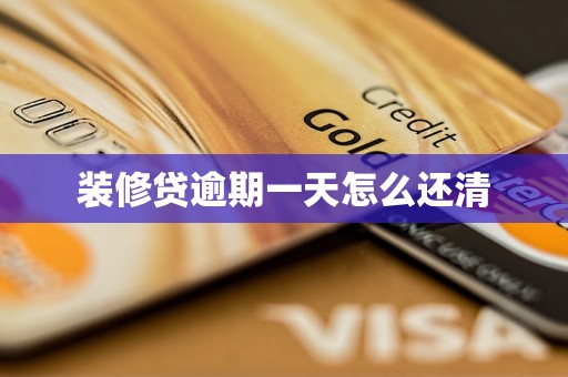 装修贷逾期一天怎么还清