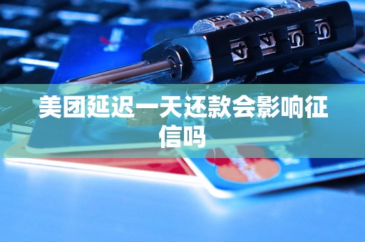 美团延迟一天还款会影响征信吗