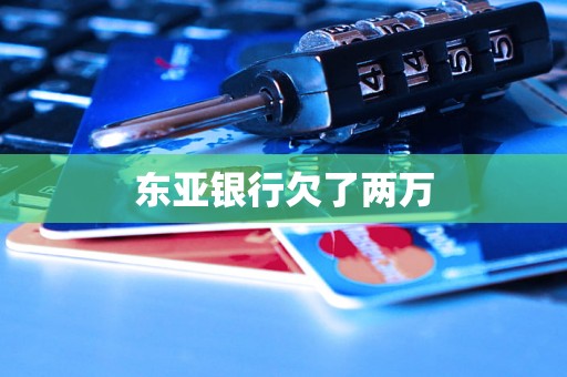 东亚银行欠了两万