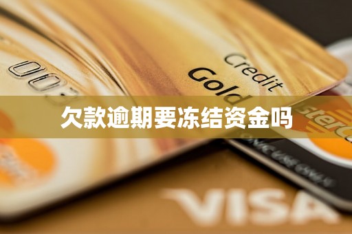 欠款逾期要冻结资金吗