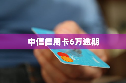 中信信用卡6萬(wàn)逾期