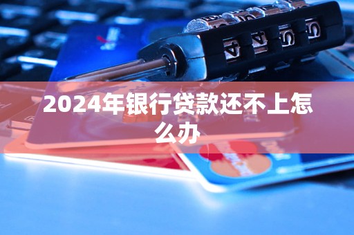 2024年銀行貸款還不上怎么辦