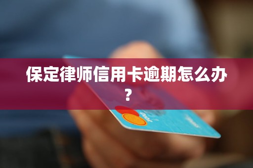 保定律師信用卡逾期怎么辦？