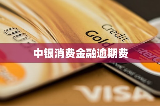 中銀消費金融逾期費