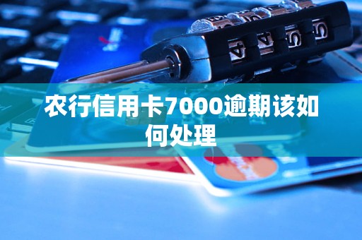 農(nóng)行信用卡7000逾期該如何處理