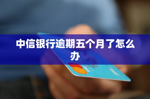 中信銀行逾期五個月了怎么辦