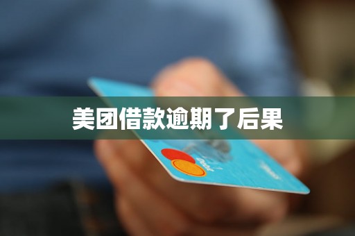 美团借款逾期了后果