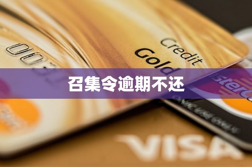 召集令逾期不还