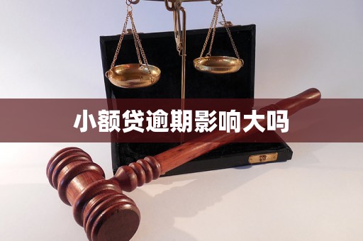 小额贷逾期影响大吗
