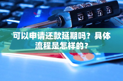 可以申請(qǐng)還款延期嗎？具體流程是怎樣的？