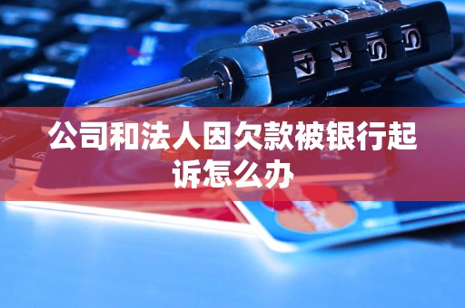公司和法人因欠款被银行起诉怎么办