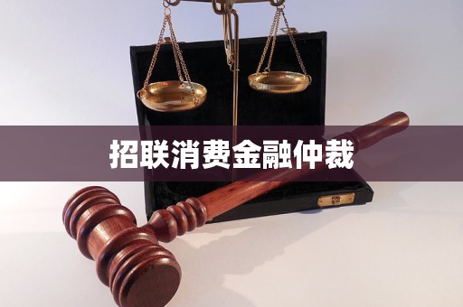 招聯(lián)消費(fèi)金融仲裁