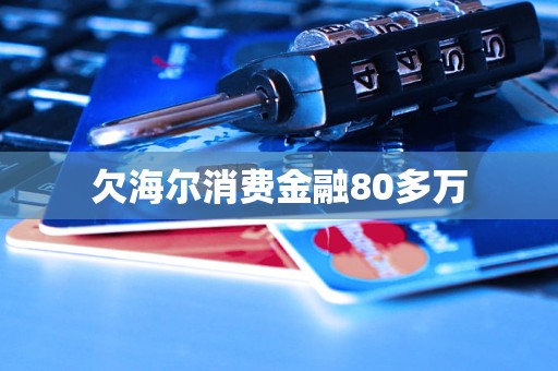 欠海爾消費(fèi)金融80多萬(wàn)