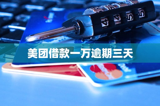 美团借款一万逾期三天
