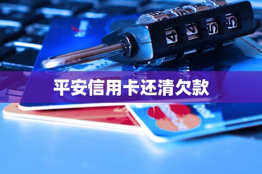 平安信用卡还清欠款