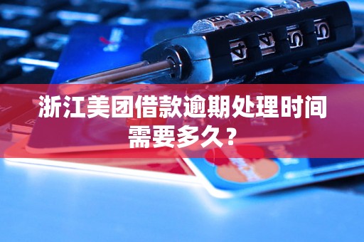 浙江美团借款逾期处理时间需要多久？