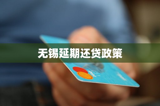 无锡延期还贷政策
