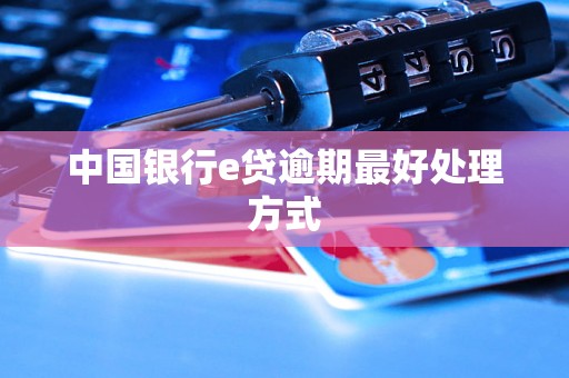 中国银行e贷逾期最好处理方式 中国银行e贷逾期最好处理方式