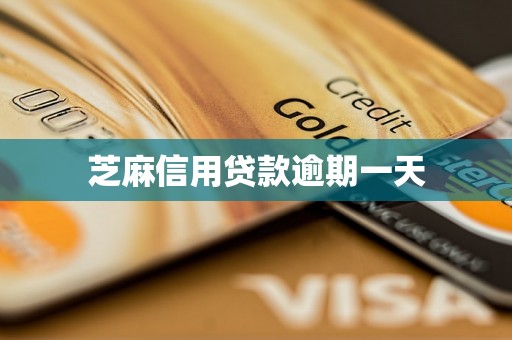 芝麻信用贷款逾期一天 芝麻信用贷款逾期一天