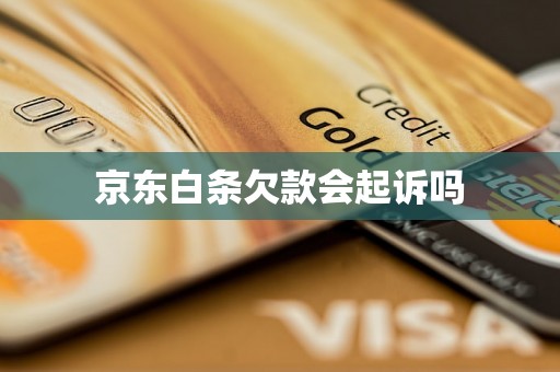 京东白条欠款会起诉吗
