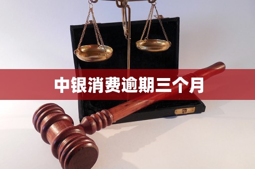 中银消费逾期三个月