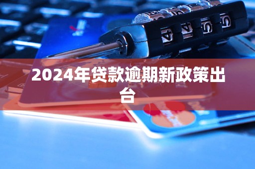 2024年貸款逾期新政策出臺(tái)