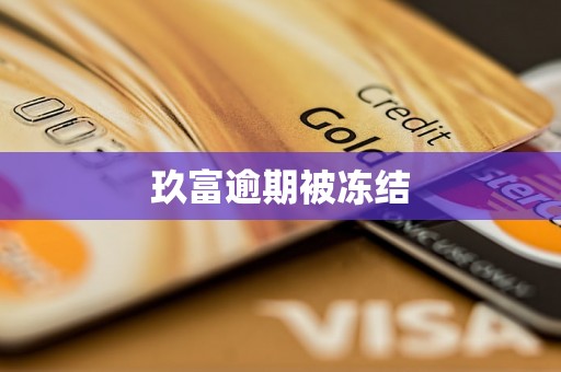 玖富逾期被冻结