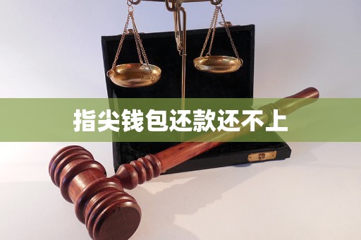 指尖錢包還款還不上