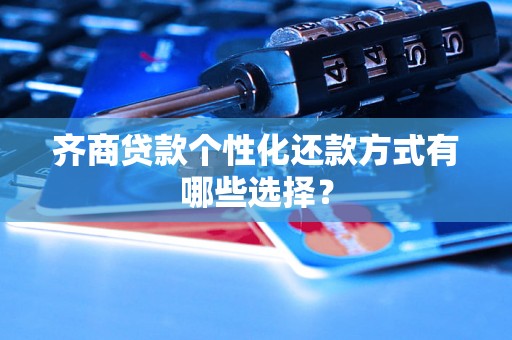 齐商贷款个性化还款方式有哪些选择? 齐商贷款个性化还款方式有哪些选择?