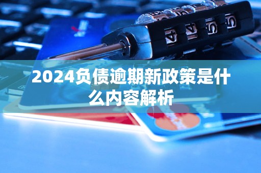 2024負(fù)債逾期新政策是什么內(nèi)容解析