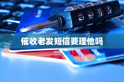催收老发短信要理他吗