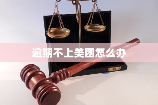 逾期不上美团怎么办 逾期不上美团怎么办