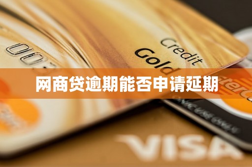 网商贷逾期能否申请延期