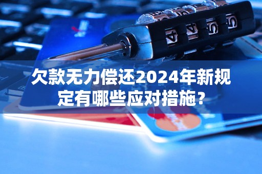 欠款無力償還2024年新規(guī)定有哪些應(yīng)對措施？