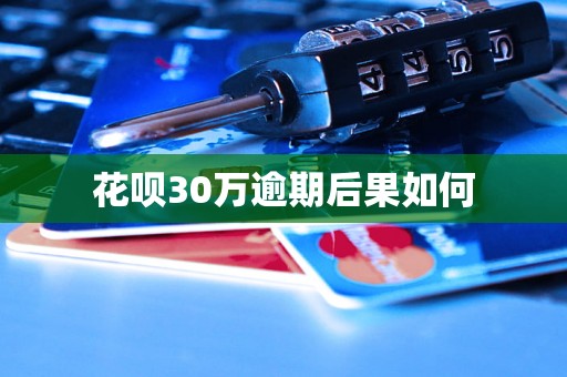花呗30万逾期后果如何