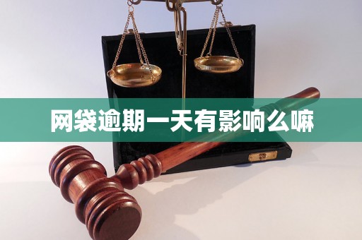 网袋逾期一天有影响么嘛